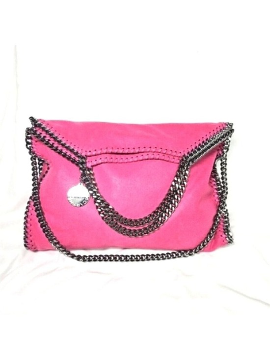 Stella McCartney Handbags - Stella McCartney Fold Over Tote Fuchsia Pink Bag